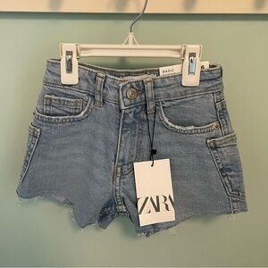 Zara Basic Denim Shorts